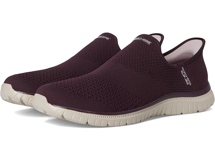 (取寄) スケッチャーズ スニーカー レディース バーチュー スリーク ハンズフリー スリップインズ SKECHERS women Virtue Sleek Hands Free Slip-INS Wine