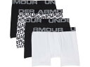 (取寄) アンダーアーマー キッズ ボーイズ 4-パック キューブ ロゴ コットン ボクサー セット (ビッグ キッズ) Under Armour Kids b...
