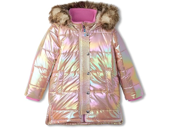 (取寄) ハットレイ キッズ キッズ ピンク ムーン シェルパ ライン パファー ジャケット (トドラー/リトル キッド/ビッグ キッド) Hatley Kids kids Pink Moon Sherpa Lined Puffer Jacket (Toddler/Little Kid/Big Kid) Pink