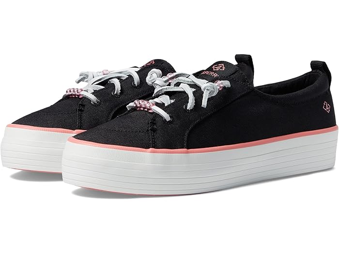 (取寄) スペリー レディース クレスト ヴィーブ プラットフォーム ビーデッド Sperry women Crest Vibe Platform Beaded Black
