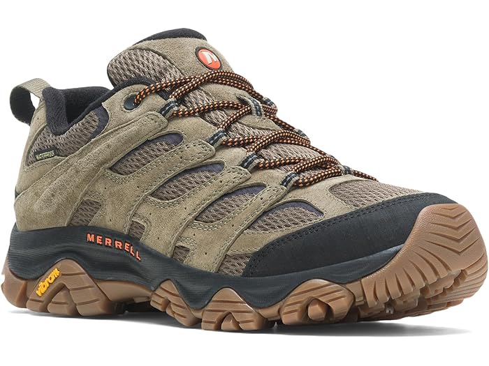 (取寄) メレル メンズ モアブ 3 ウォータープルーフ Merrell men Moab 3 Waterproof Olive/Gum 1