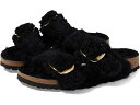 (取寄) ビルケンシュトック レディース アリゾナ ビッグ バックル テディ Birkenstock women Arizona Big Buckle Teddy Black