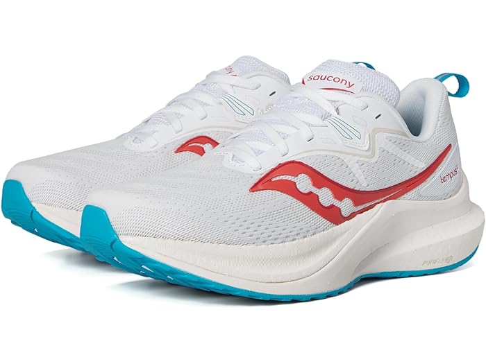 Saucony サッカニー シューズ ブーツ スニーカー アウトドア ブランド レッキング 登山 カジュアル 大きいサイズ ビックサイズ (取寄) サッカニー レディース テンパス 2 Saucony women Tempus 2 White/Cayenne