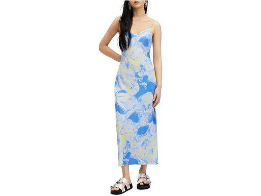 (取寄) オールセインツ レディース ブリオニア スパイラル ドレス AllSaints women Bryony Spiral Dress Violet Blue (取寄) オールセインツ レディース ブリオニア スパイラル ドレス AllSaints women Bryony Spiral Dress Violet Blue