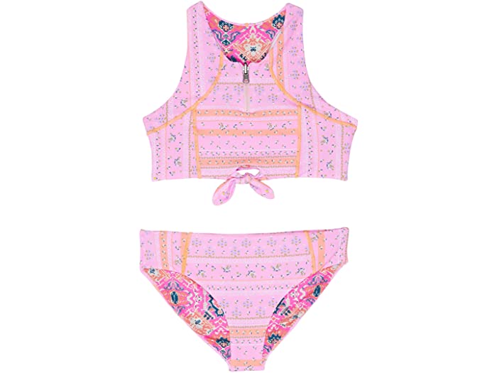 (取寄) マージ キッズ ガールズ ボーダーズ キャンディ ビキニ セット (リトル キッズ/ビッグ キッズ) Maaji Kids girls Ornate Borders Candi Bikini Set (Little Kids/Big Kids) Pink