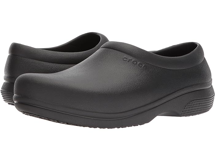 (取寄) クロックスワーク オン ザ クロック ワーク スリッポン Crocs Work On The ...