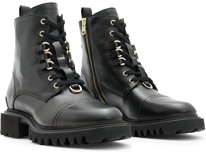 () 륻 ǥ ǥ ֡ AllSaints women Lydia Boots Black