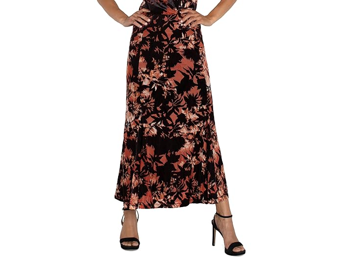 (取寄) リバプールロサンゼルス レディース フィット アンド フレア プル オン スカート ウィズ ライニ..