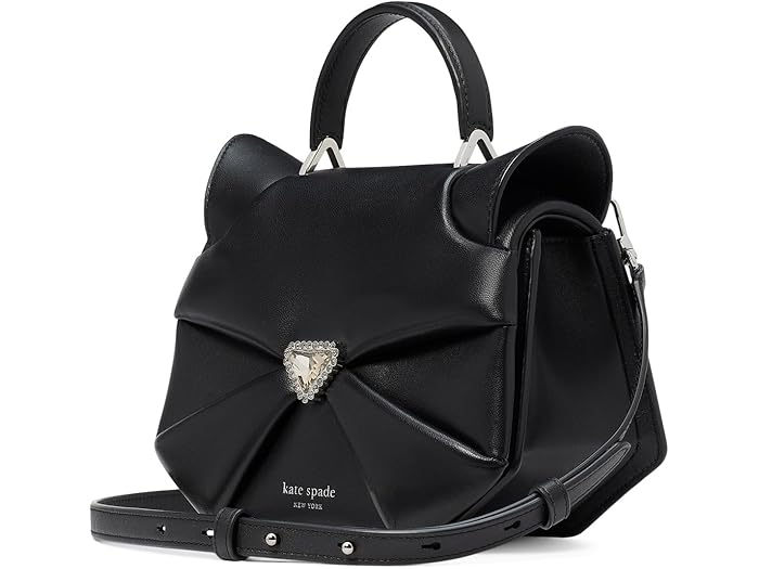 (取寄) ケイトスペード レディース ウィスカーズ スムース レザー 3D キャット クロスボディ Kate Spade New York women Kate Spade New York Whiskers Smooth Leather 3D Cat Crossbody Black Multi