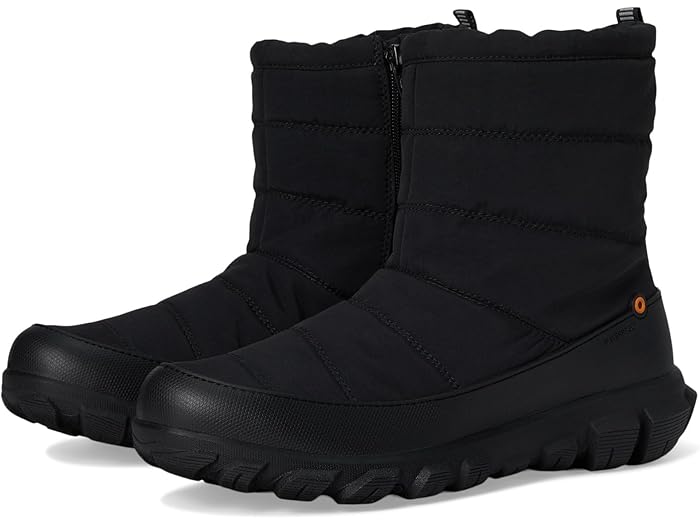 (取寄) ボグス レディース シーダー キルト Bogs women Cedar Quilt Black