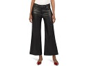 (取寄) カット フロム ザ クロス レディース メグ ハイ ライズ ファブ AB ワイド レッグ ワイド ヘム KUT from the Kloth women Meg High Rise Fab Ab Wide Leg Wide Hem Black(4)