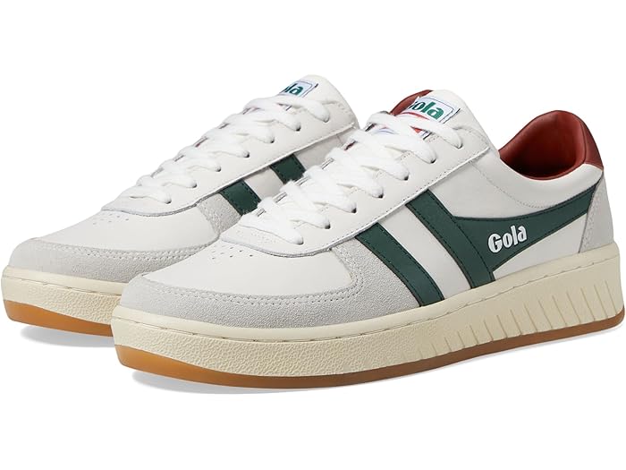 (取寄) ゴーラ メンズ グランドスラム クラシック Gola men Grandslam Classic White/Evergreen/Rust
