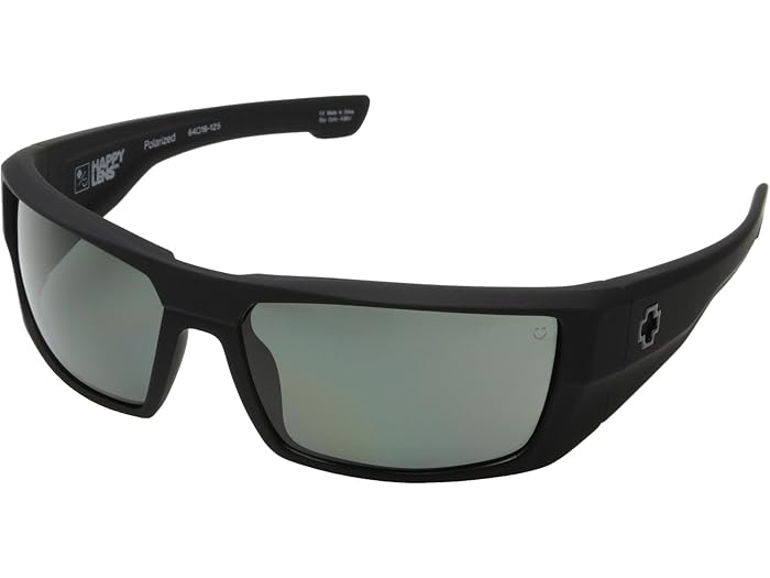 () ѥ  Spy Optic Dirk Soft Matte Black - HD Plus Gray Green Pola...