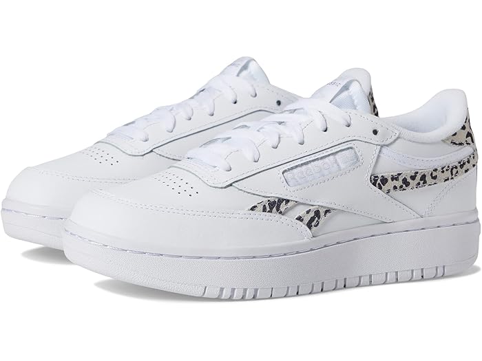 (取寄) リーボック ライフスタイル レディース クラブ シー ダブル リベンジ Reebok Lifestyle women Club C Double Revenge White/Black/Pure Grey
