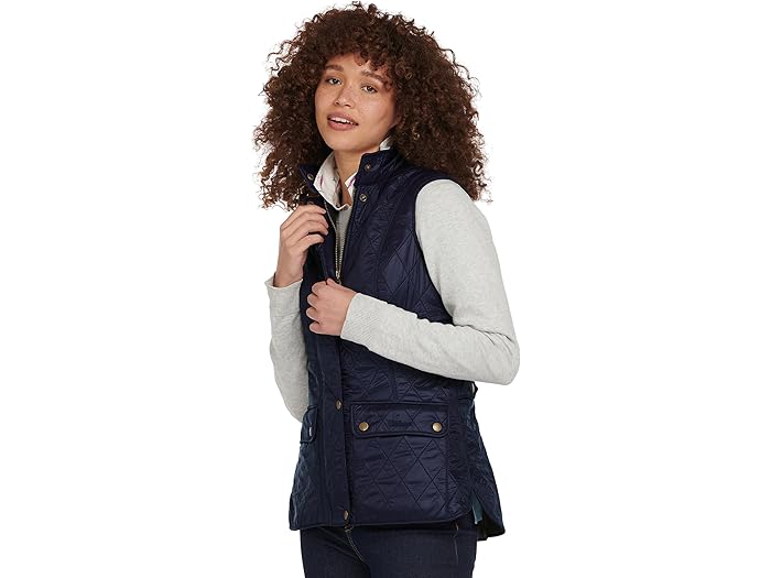 () Х֥ ǥ 쥤  Barbour women Wray Gilet Navy