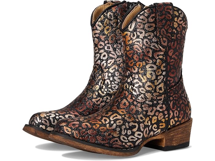 (取寄) ローパー キッズ ガールズ ライリー レオパード (トドラー) Roper Kids girls Roper Kids Riley Leopard (Toddler) Black