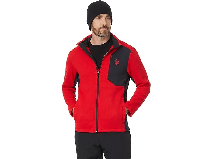 (取寄) スパイダー メンズ バンディット ジャケット Spyder men Bandit Jacket Spyder Red