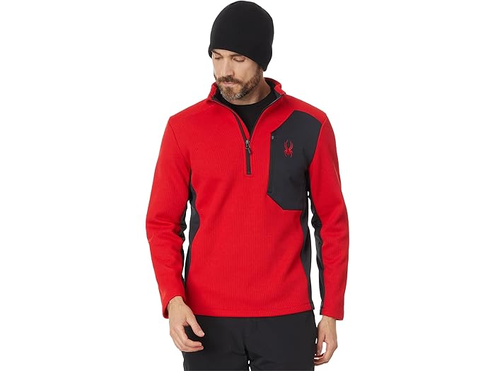 () ѥ  Хǥå 1/2 å Spyder men Bandit 1/2 Zip Spyder Red