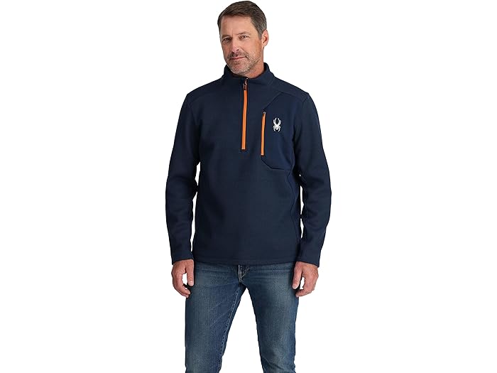 () ѥ  Хǥå 1/2 å Spyder men Bandit 1/2 Zip True Navy