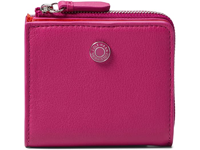 (取寄) コールハーン レディース バイフォールド カード ケース Cole Haan women Bifold Card Case Festival Fuchsia