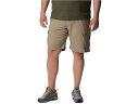 (取寄) コロンビア メンズ ビッグ アンド トール シルバー リッジ ユーティリティ カーゴ ショーツ Columbia men Big & Tall Silver Ridge Utility Cargo Shorts Tusk(4)