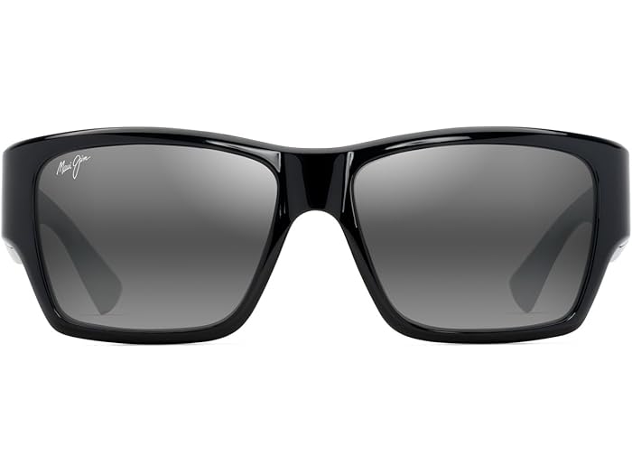 () ޥ   Maui Jim Maui Jim Kaolu Shiny Black/Neutral Grey Polar...