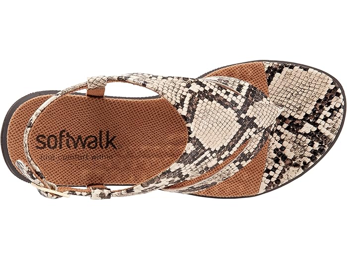 (取寄) ソフトウォーカー レディース テマラ SoftWalk women SoftWalk Temara Beige/Brown Snake