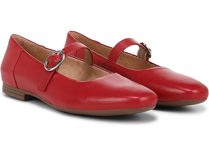 () ʥ饤 ǥ ꡼ Naturalizer women Kelly Crimson Red Leather