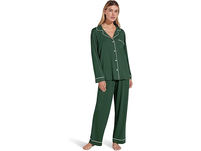 () С ǥ  - Pj å Eberjey women Gisele - PJ Set Forest Gr...