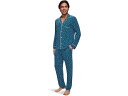 (取寄) エバージェイ メンズ ウィリアム プリンテッド Pj セット Eberjey men William Printed PJ Set Festive L...