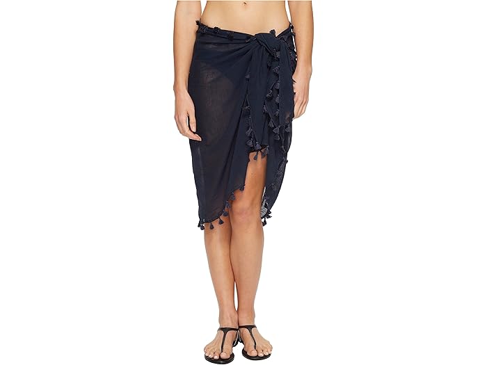 (取寄) シーフォリー レディース コットン ガーゼ サロン Seafolly women Cotton Gauze Sarong Indigo
