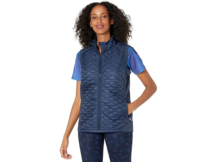 (取寄) プーマ ゴルフ レディース クラウドスパン ウォーム LBL ベスト PUMA Golf women PUMA Golf Cloudspun Warm LBL Vest Navy Blazer その1