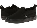 (取寄) バンズ キッズ キッズ スリッポン V (インファント/トドラー) Vans Kids kids Slip-On V (Infant/Toddler) Black/Black