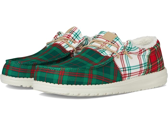 (取寄) ヘイ デュード メンズ ウォーリー トライ タータン プレイド Hey Dude men Wally Tri Tartan Pl..