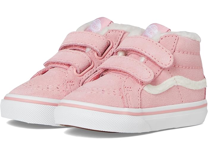 (取寄) バンズ キッズ キッズ Sk8-ミッド リイシュー V (インファント/トドラー) Vans Kids kids Vans Kids Sk8-Mid Reissue V (Infant/Toddler) Sherpa Pop Pink
