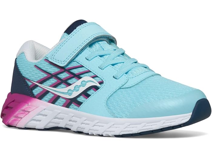 (取寄) サッカニー キッズ キッズ ウィンド A/C 2.0 (リトル キッド/ビッグ キッド) Saucony Kids kids Wind A/C 2.0 (Little Kid/Big Kid) Blue/Pink