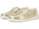 (取寄) ヘイ デュード レディース ウェンディ ディスコ シークイン Hey Dude women Wendy Disco Sequin Gold