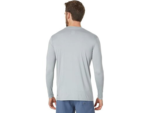(取寄) クイックシルバー メンズ DNA バブル ロゴ ロング スリーブ サーフ ティー ラッシュガード Quiksilver men DNA Bubble Logo Long Sleeve Surf Tee Rashguard Quarry