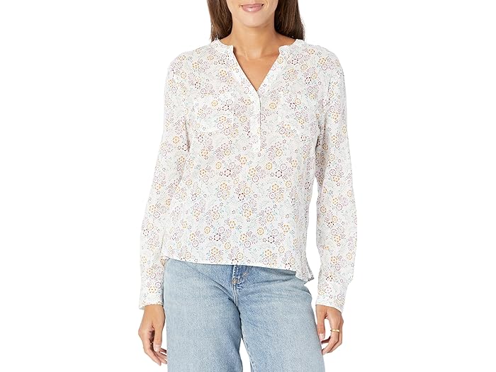 (取寄) カーヴ デザイン レディース ディラン ガーゼ シャツ Carve Designs women Carve Designs Dylan Gauze Shirt Cloud Ditsyのサムネイル