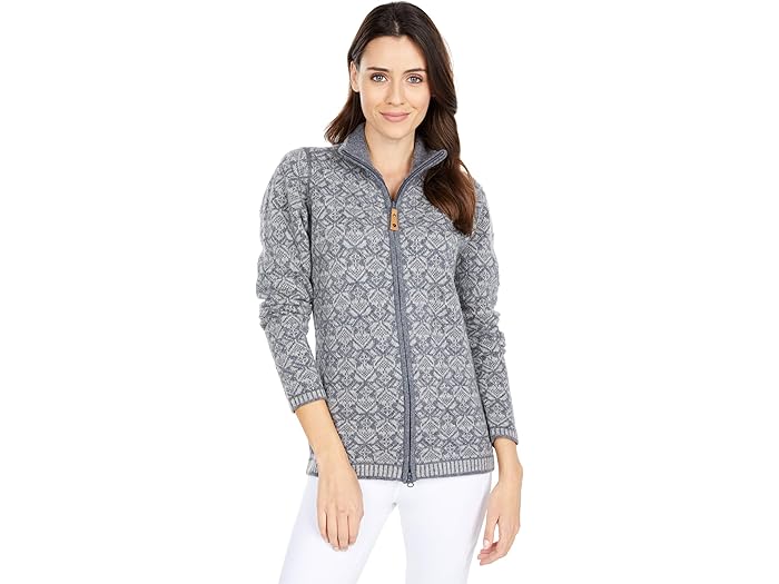 (取寄) フェールラーベン レディース スノー カーディガン Fjllrven women Fjallraven Snow Cardigan Greyのサムネイル
