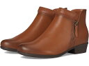 (取寄) ロックポート レディース カーリー ブーティ Rockport women Carly Bootie Medium Natural Leather