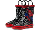 (取寄) ジョズモ ボーイズ スパイダーマン レイン ブーツ (トドラー/リトル キッド) Josmo boys Spiderman Rain Boots (Toddler/Little Kid) Black