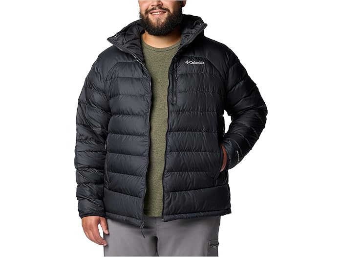 (取寄) コロンビア メンズ ビッグ アンド トール オータム パーク リ ダウン フーデット ジャケット Columbia men Big & Tall Autumn Park II Down Hooded Jacket Black