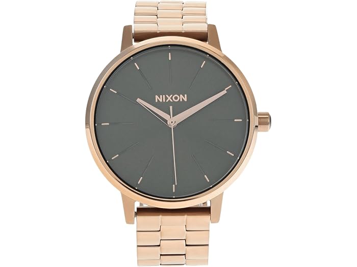 () ˥ ǥ 󥸥ȥ Nixon women Kensington Rose Gold/Olive Sunray