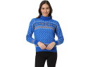(取寄) トードアンドコー レディース トディ T-ネック セーター Toad&Co women Toddy T-Neck Sweater Nautical Fair Isle(4)