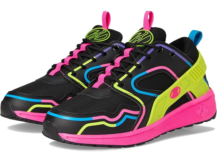 (取寄) ヒーリーズ ガールズ フォース シューズ (リトル キッド/ビッグ キッド) Heelys girls Force Shoes (Little Kid/Big Kid) Black/Pink/Yellow