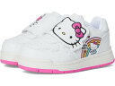 (取寄) ジョズモ ガールズ ハロー キティ レインボー スニーカー (トドラー) Josmo girls Hello Kitty Rainbow Sneaker (Toddler) White