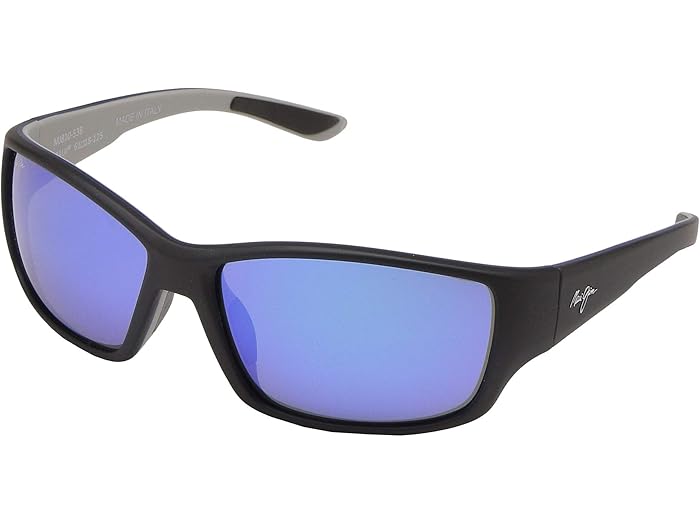 () ޥ     Maui Jim men Local Kine Soft Black/Sea Blue/Gr...