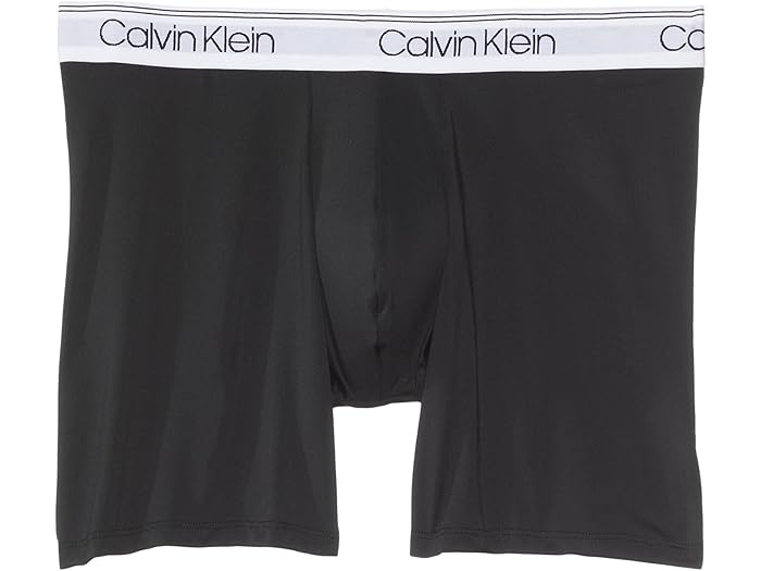 (取寄) カルバンクライン アンダーウェア メンズ ミクロ ストレッチ 3-パック ボクサー ブリーフ Calvin Klein Underwear men Micro Stretch 3-Pack Boxer Brief Black/White WB