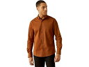 (取寄) アリアット メンズ ミッキー モダン フィット シャツ Ariat men Mickey Modern Fit Shirt Brown(4)